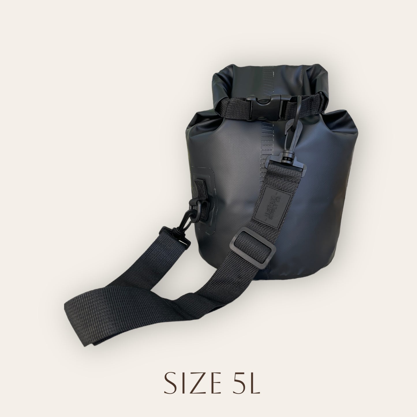 Jungle Dreams Black With Mustard Dry Bag