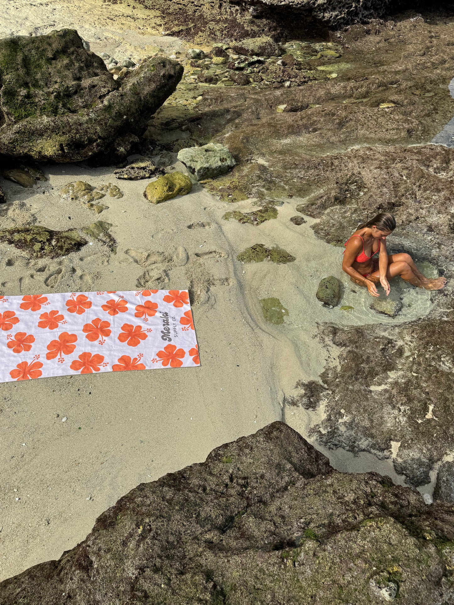 Pulau Towel in Sunset Bloom