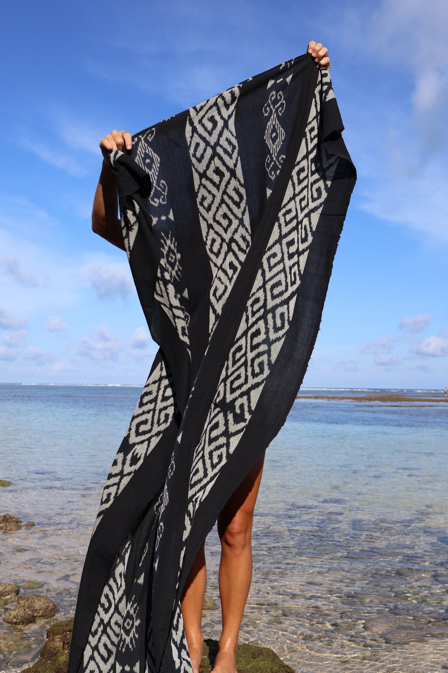 Santai Sarong - Charcoal