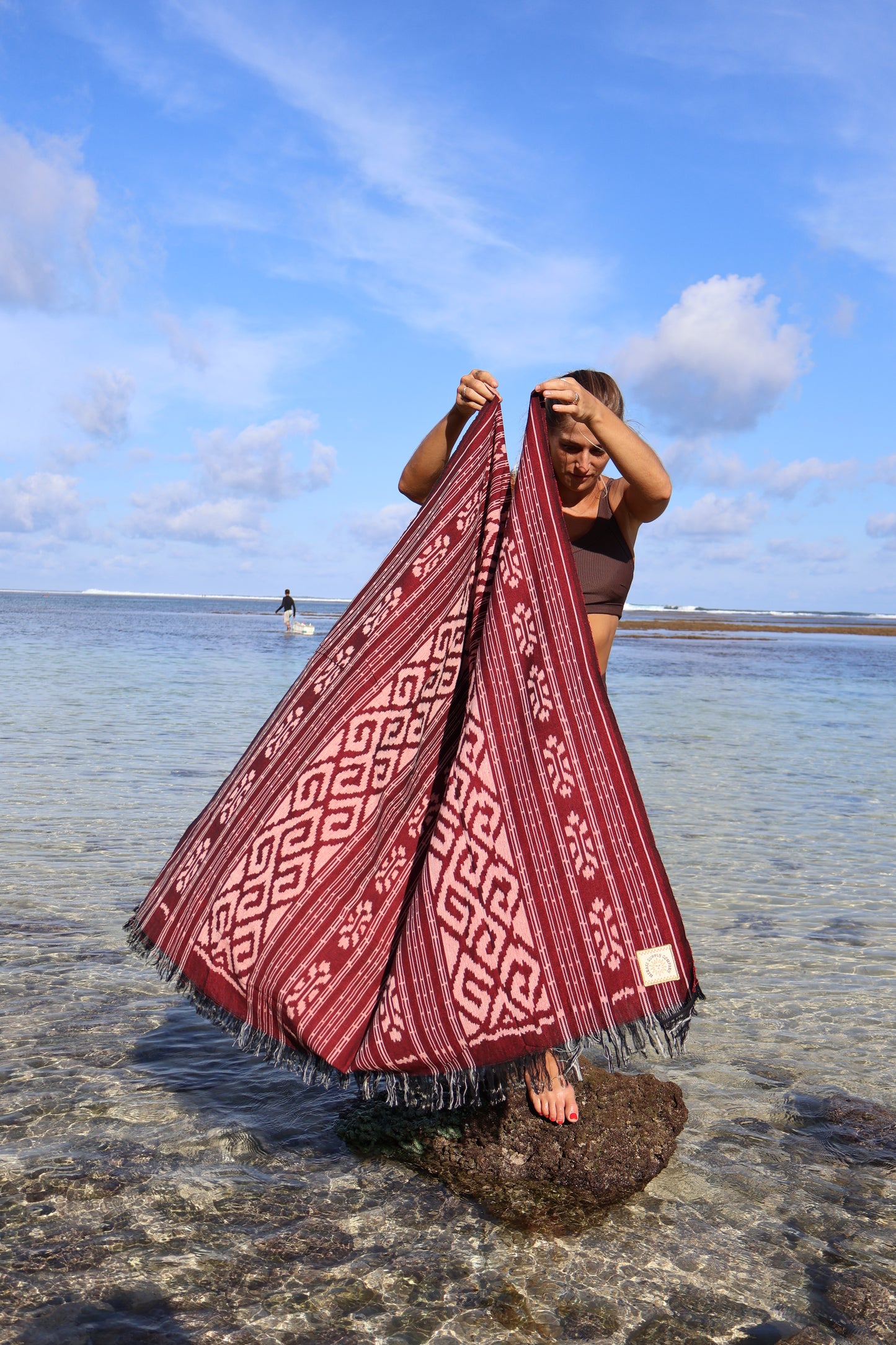 Santai Sarong - Cherry