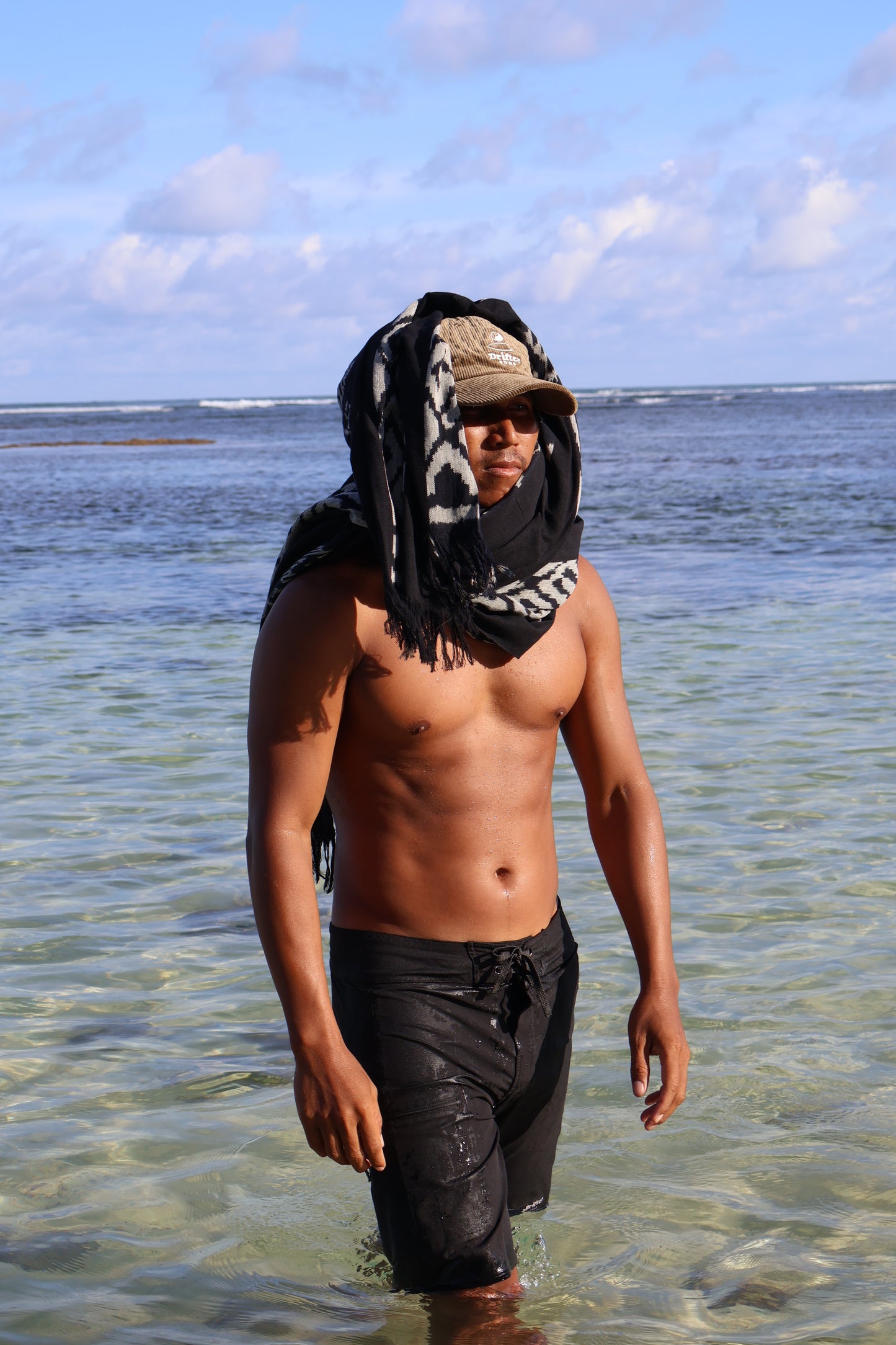 Santai Sarong - Charcoal