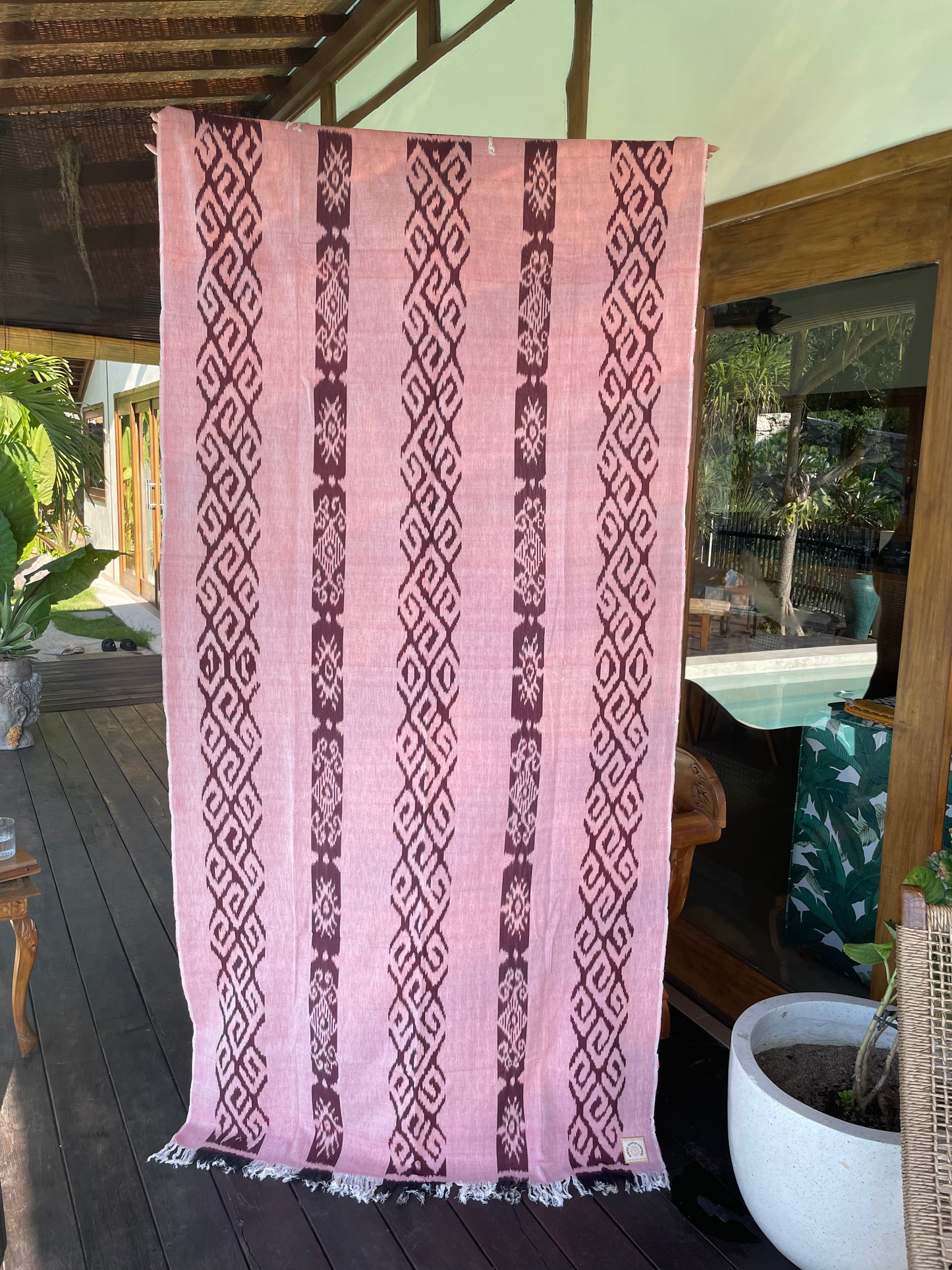 Santai Sarong - Pomegranate