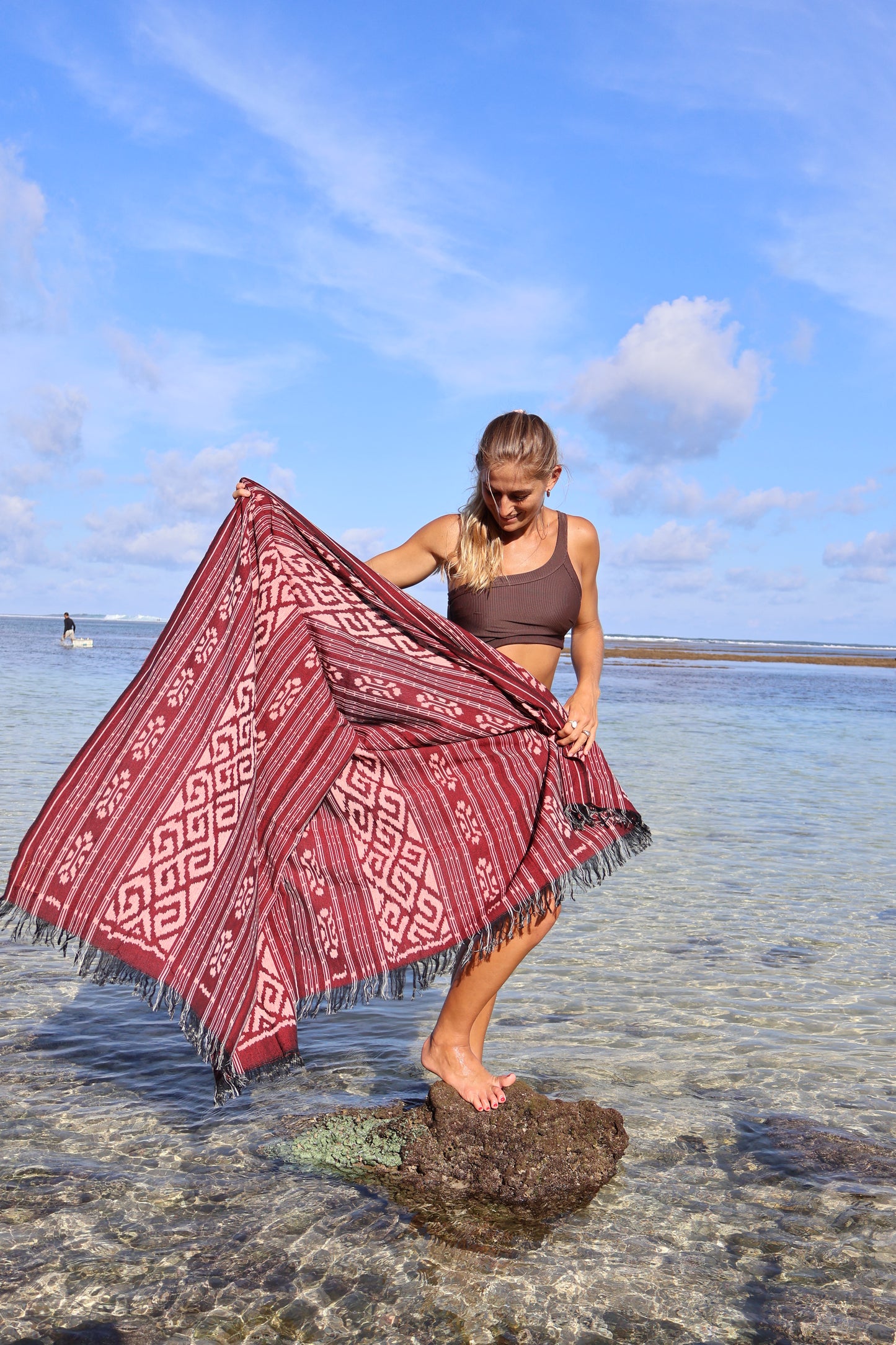 Santai Sarong - Cherry